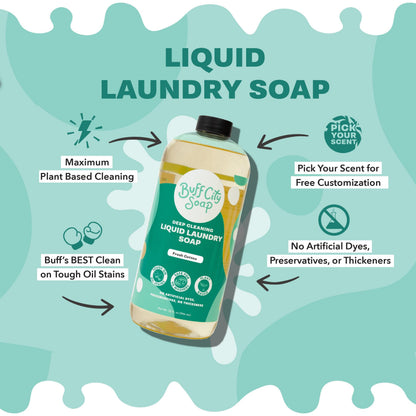 Aloe + Clover Liquid Laundry Soap